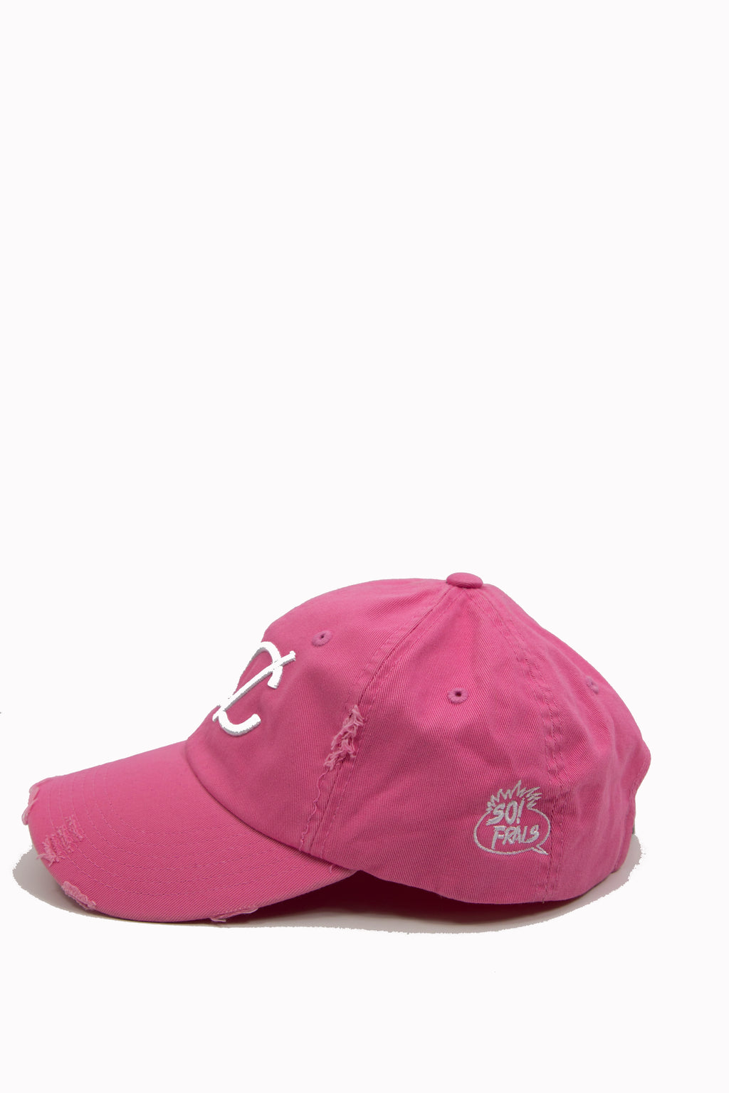 FB₵ Pink Distressed Cap