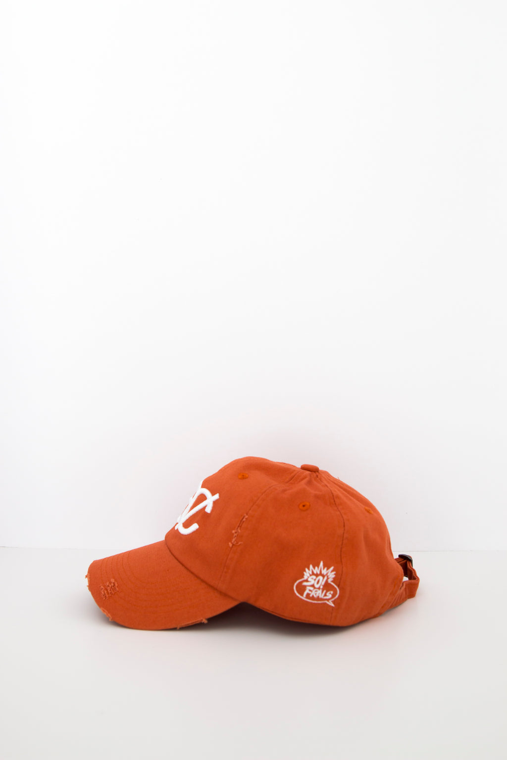 FB₵ Burned Orange Distressed Cap
